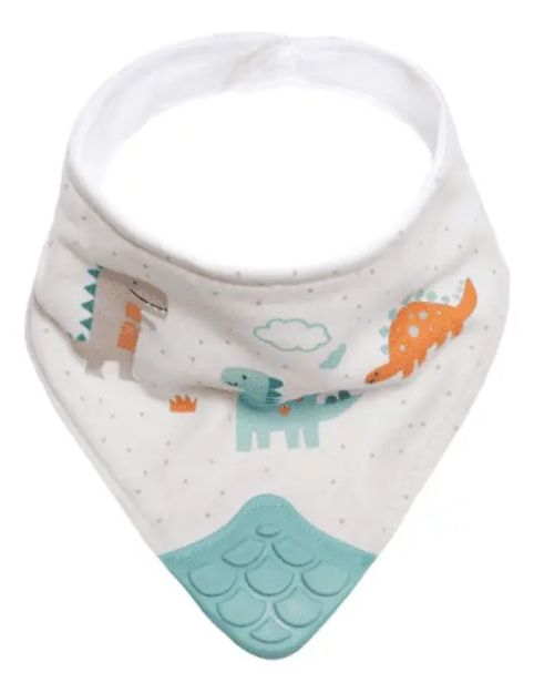Imagen de Babero bandana Buba Algodón con mordillo-Magic dino