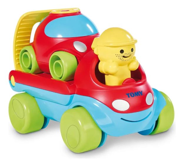 Imagen de Camión remolcador con auto Tomy