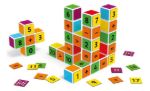 Imagen de Cubos magnétcios con imanes con números Geomag