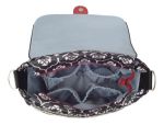Imagen de Mochila Bolso Maternal Jjcole Floral Espacioso Backpack Negro Floreado