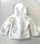 Imagen de Campera Abrigo Tapado Corderito Osito Peluche Invierno Bebes Blanco 4 (36 A 42 Meses)