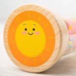 Imagen de Palo de lluvia en madera multicolor Bigjigs