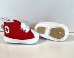 Imagen de Zapatos Champion Calzado Bebes Algodón Pie Goma Baby Gut - Rojo - Lisa - 2(2 a 4 meses)