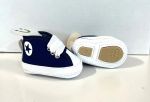 Imagen de Zapatos Champion Calzado Bebes Algodón Pie Goma Baby Gut - Azul - Lisa - 3(4 a 6 meses)