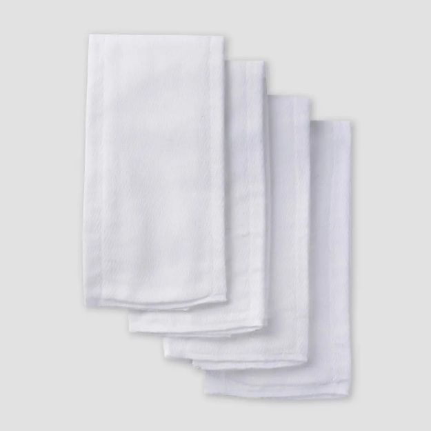 Imagen de Pack X4 Pañales Provecheros Tela Gaza Plegados 35.6 X 50.8cm