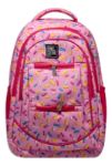 Imagen de Mochilas Infantil Grande Escolar Bolsillos Tamaño 46x30x15cm - Rosa - confetti
