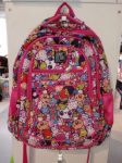 Imagen de Mochilas Infantil Grande Escolar Bolsillos Tamaño 46x30x15cm - Rosa - munes