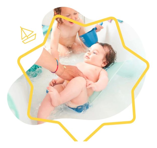 Imagen de Reductor ergonómico para bañar al bebé