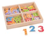 Imagen de Números de madera magnéticos Bigjigs