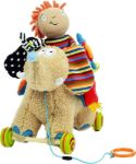 Imagen de Juguete Elefante Peluche C/ruedas De Arrastre Texturas Dolce