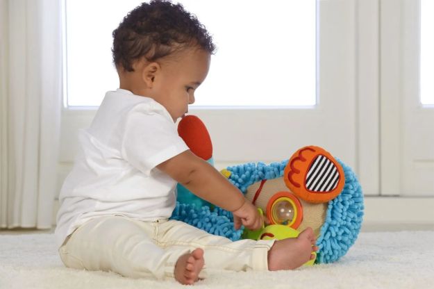Imagen de Perrito con texturas y sonido sensorial Dolce Toys