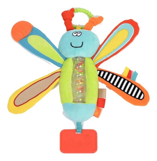 Imagen de Libelula sonajero con texturas Dolce Toys