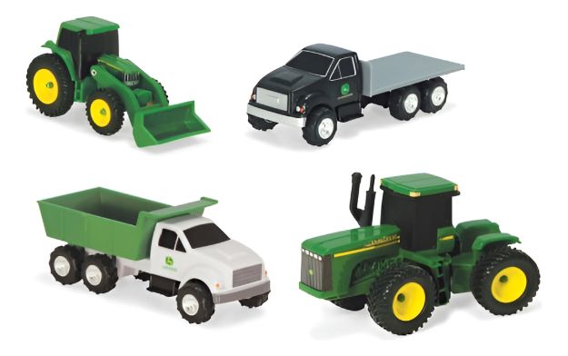 Imagen de Pack X4 Vehículos Agrarios a escala 1/64-modelo 47212