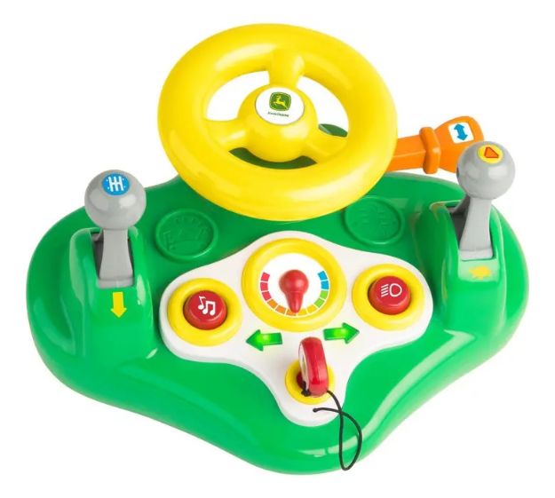 Imagen de Volante con actividades, luces y sonidos John deere