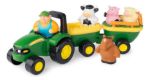 Imagen de Tractor musical con animales y sonido John Deere