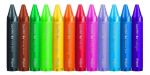 Imagen de Set X12 Crayones Colores Wax Jumbo Niños 12 Meses+ Maped Azul