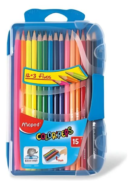 Imagen de Caja de lápices de colores Maped 12 unidades