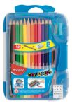 Imagen de Lápices de colores con sacapuntas y goma Maped