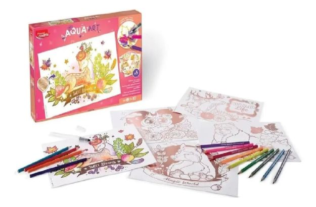 Imagen de Set con efecto metalizado con 18 lápices Aqua Art Maped