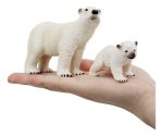 Imagen de Juguete Figuras Animales Familia Osos Polares Niños 3años+