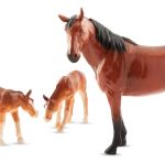 Imagen de Juguete Figuras De Animales Familia De Caballos Niños 3años+