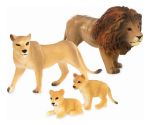 Imagen de Juguete Figuras De Animales Familia De Leones Niños 3años+
