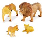 Imagen de Juguete Figuras De Animales Familia De Leones Niños 3años+