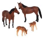 Imagen de Juguete Figuras De Animales Familia De Caballos Niños 3años+