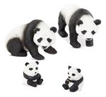 Imagen de Figuras De Animales Familia Osos Pandas