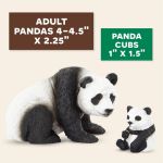 Imagen de Figuras De Animales Familia Osos Pandas