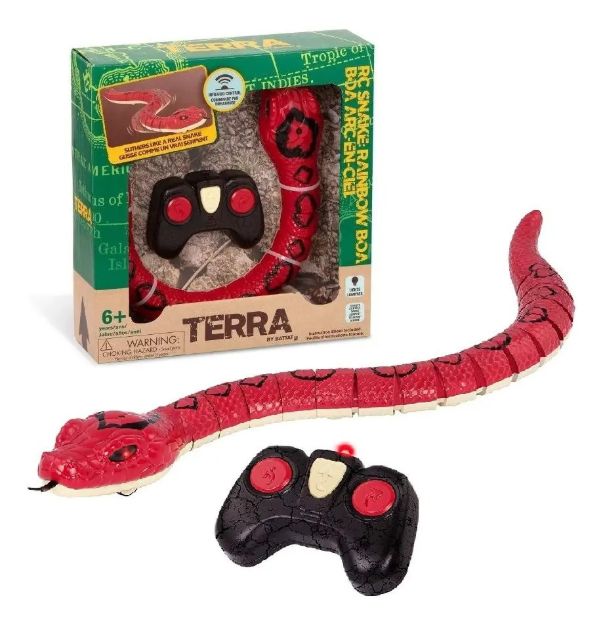 Imagen de Serpiente a control remoto Terra-Roja