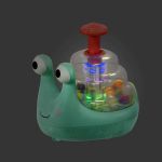 Imagen de Caracol push up con luces con pelotitas Btoys