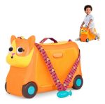 Imagen de Valija Maleta Viajes Y Buggy Con Luz Y Sonidos Niños 2 Años+ - Naranja - Gato Lolo