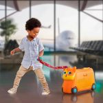 Imagen de Valija Maleta Viajes Y Buggy Con Luz Y Sonidos Niños 2 Años+ - Naranja - Gato Lolo