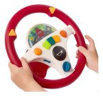 Imagen de Juguete Volante Musical Con Luz Y Sonidos Niños 2 Años+ Btoy - rojo