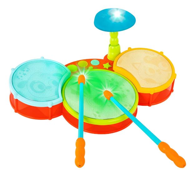 Imagen de Batería musical con luz Little Beats