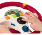 Imagen de Juguete Volante Musical Con Luz Y Sonidos Niños 2 Años+ Btoy - rojo