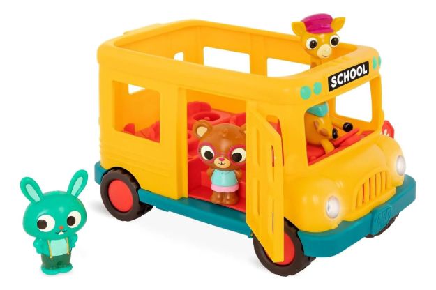 Imagen de Autobus escolar musical con  animales Btoys