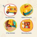 Imagen de Autobus escolar musical con animales