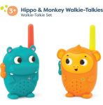 Imagen de Set de Walkie-talkies - hipopótamo y mono