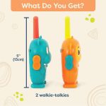Imagen de Set de Walkie-talkies - hipopótamo y mono