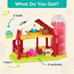 Imagen de Granja granero musical con luz 7 pcs