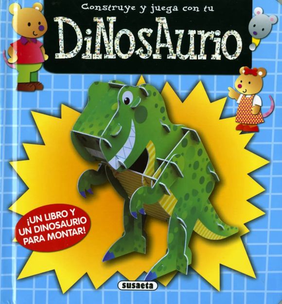Imagen de Libro construye y juega con tu dinosaurio