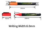 Imagen de Pack X8 Marcadores Fluorescentes Tiza Liquida Flysea S368