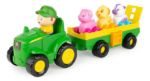 Imagen de Tractor musical con animales y sonido John Deere