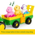 Imagen de Tractor musical con animales y sonido John Deere