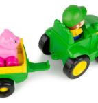 Imagen de Tractor musical con animales y sonido John Deere
