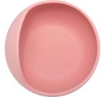Imagen de Bowls de silicona con ventosa antideslizante color rosa