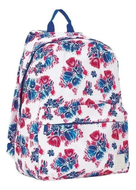 Imagen de Mochilas escolar floreada