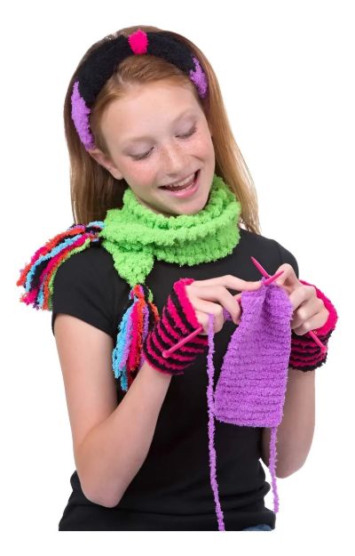 Imagen de Kit de manualidades con lana para tejer